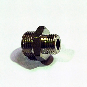 583 Dubbel nippel 3/8 naar 2" Buitendraad