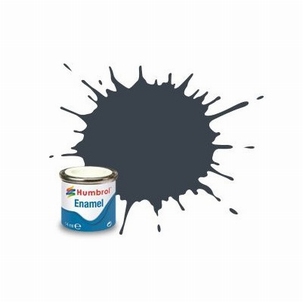 32 Humbrol enamel 14ml. Dark grey 32