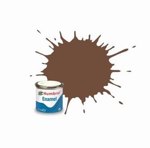 98 Humbrol enamel 14ml. Chocolate 98