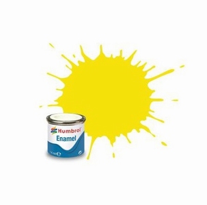 99 Humbrol enamel 14ml. Lemon 99