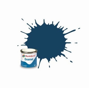 104 Humbrol enamel 14ml. Oxford blue 104