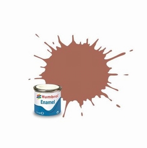 113 Humbrol enamel 14ml. Rust 113