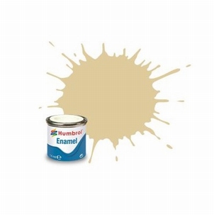 121 Humbrol enamel 14ml. Pale stone 121
