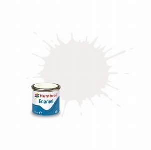 130 Humbrol enamel 14ml. White 130
