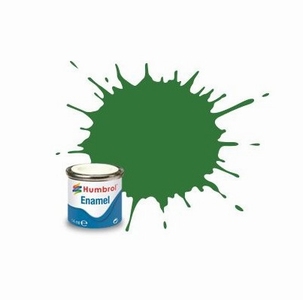 131 Humbrol enamel 14ml. Mid green 131