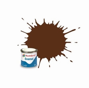 160 Humbrol enamel 14ml. German cam red brown 160
