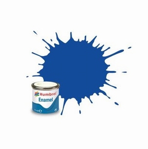 222 Humbrol enamel 14ml. Moonlight blue 222