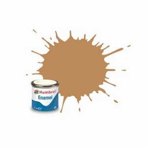 225 Humbrol enamel 14ml. Middle stone 225