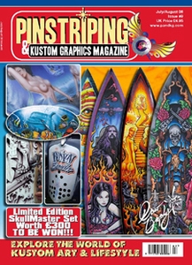 Pinstriping & Kustom Graphics Magazine Nr. 9