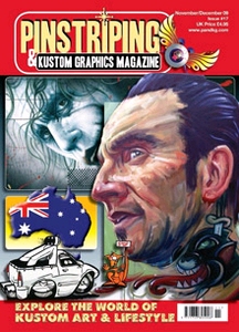 Pinstriping & Kustom Graphics Magazine Nr. 17