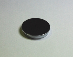 Cup deksel 5ml. Chrome