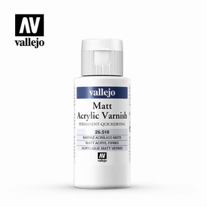 Vallejo Matte Acrylic Varnish 60ml.