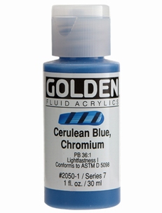 Golden Fluid Cerulean Blue Chromium