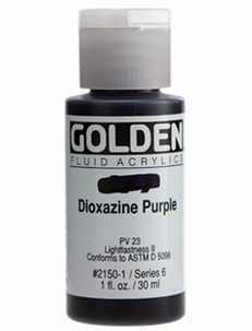 Golden Fluid Dioxazine Purple