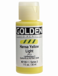 Golden Fluid Hansa Yellow Light