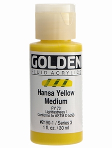 Golden Fluid Hansa Yellow Medium