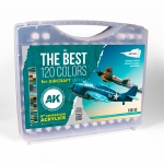 AK 3G Plastic Briefcase 120 Aircraft Colors
