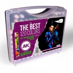 AK 3G Briefcase 120 Wargame Colors