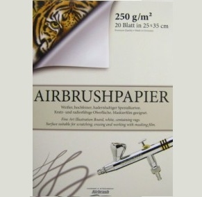Airbrush Papier & Karton