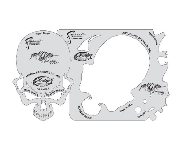 Airbrush Stencils/Pochoirs a&eacute;rographe