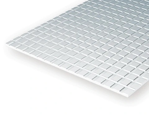 Polystyrene tegels/voetpad